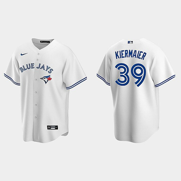 Mens Toronto Blue Jays #39 Kevin Kiermaier Nike White Home Cool Base Jersey